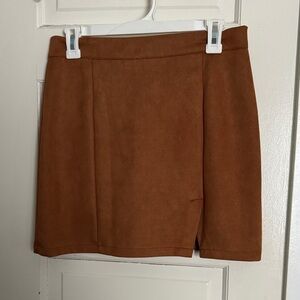 Elegant Brown Women's Skirt